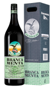 Крепкие напитки из Италии Branca Menta в подарочной упаковке