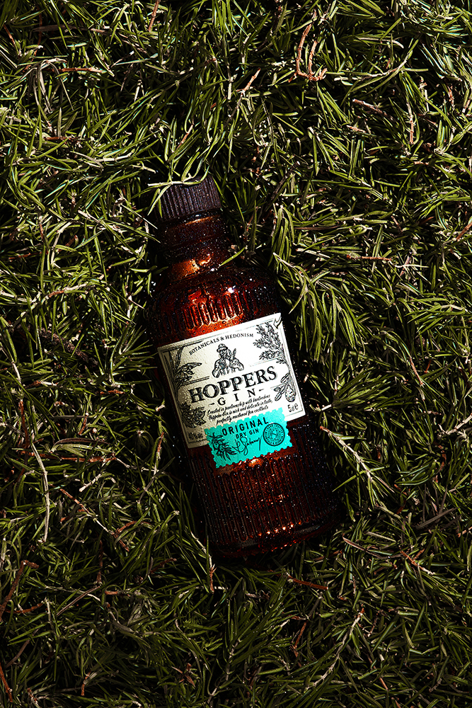 Джин Hoppers Original Dry, 0.05л, (154425), Россия, 0.05 л, Хопперс Ориджинал Драй, цена 290 рублей