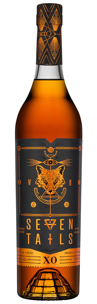 Бренди Seven Tails XO, (140860), Франция, 0.7 л, Севен Тейлз ХО, цена 7490 рублей