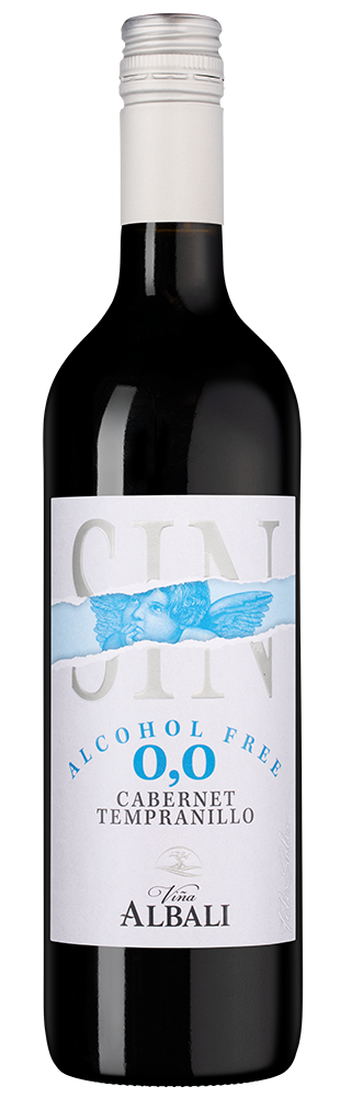 Вино безалкогольное Vina Albali Cabernet Tempranillo Low Alcohol, 0,0%, Felix Solis, 2024, (155184), Испания, Кастилия Ла Манча, 0.75 л, Винья Албали Каберне Темпранильо Безалкогольное, цена 1340 рублей