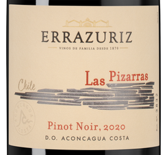 Вино Las Pizarras Pinot Noir, (138005), красное сухое, 2020 г., 0.75 л, Лас Писаррас Пино Нуар цена 19990 рублей