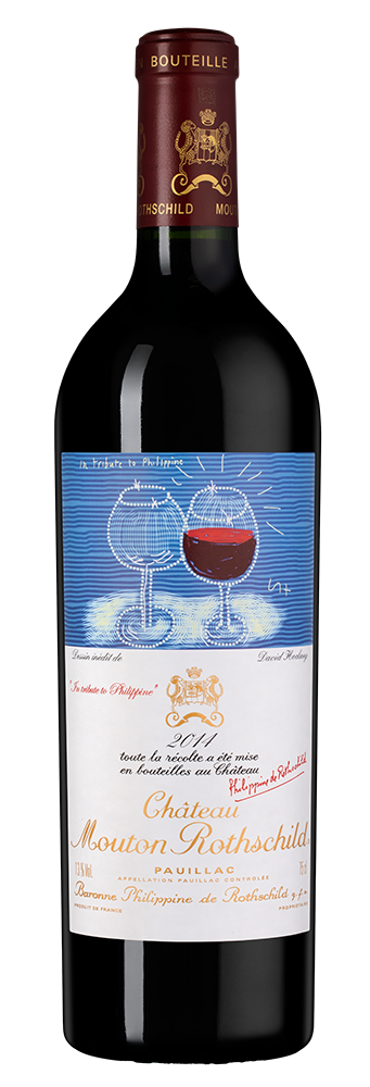 Вино Chateau Mouton Rothschild (Pauillac), 2014, (147741), Франция, Бордо, красное, сухое, 0.75 л, Шато Мутон Ротшильд, цена 199990 рублей
