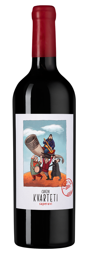 Вино Chveni Kvarteti Saperavi Reserve, Shilda Estate, 2022, (147435), Грузия, Кахетия, красное, сухое, 0.75 л, Квартети Саперави Резерв, цена 1990 рублей