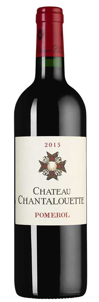 Вино Chateau Chantalouette (Pomerol), Chateau de Sales, 2015, (135782), Франция, Бордо, красное, сухое, 0.75 л, Шато Шанталуэт, цена 11490 рублей