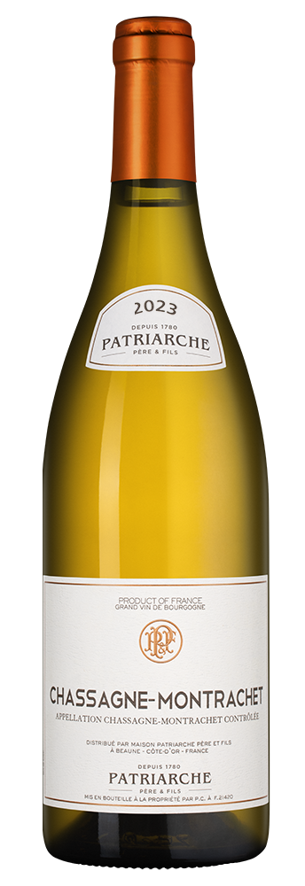 Вино Chassagne-Montrachet Blanc, Patriarche, 2023, (160544), Франция, Бургундия, белое, сухое, 0.75 л, Шассань-Монраше Блан, цена 19990 рублей