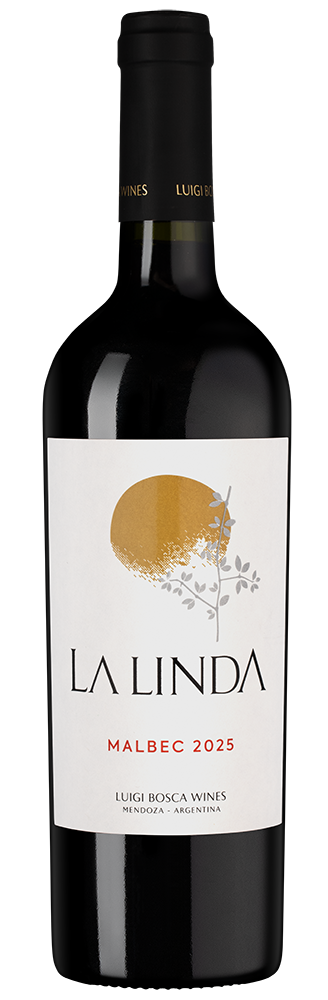 Вино Malbec La Linda, Luigi Bosca, 2025, (158548), Аргентина, Мендоса, красное, сухое, 0.75 л, Мальбек Ла Линда, цена 1568 рублей