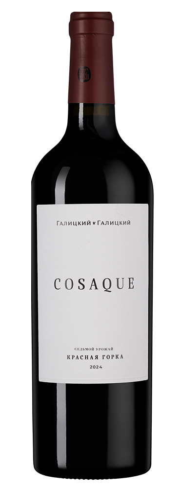 Вино Cosaque Красная Горка, Галицкий и Галицкий, 2023, (159377), Россия, Кубань, красное, сухое, 0.75 л, Казак Красная Горка, цена 5590 рублей