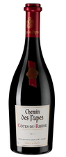 Вино Chemin des Papes Cotes-du-Rhone, (111389), красное сухое, 2017 г., 0.75 л, Шемен де Пап Кот-дю-Рон Руж цена 1790 рублей