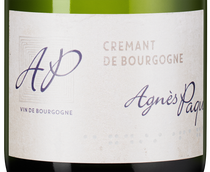 Игристое вино из сорта алиготе Cremant de Bourgogne