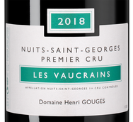 Красные французские вина Nuits-Saint-Georges Premier Cru Les Vaucrains