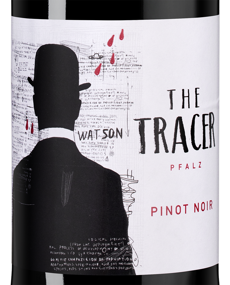 Вино Tracer Pinot Noir, Weinkellerei Hechtsheim, 2022, (139723), Германия, Пфальц, красное, полусухое, 0.75 л, Трейсер Пино Нуар, цена 2290 рублей