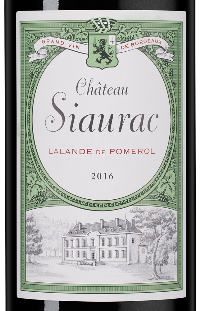 Вино Chateau Siaurac (Lalande-de-Pomerol), Chаteau Siaurac, 2016, (148291), Франция, Бордо, красное, сухое, 0.75 л, Шато Сьёрак, цена 6743 рублей