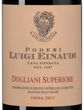 Вино Dogliani Superiore Vigna Tecc, (144172), красное сухое, 2021 г., 0.75 л, Дольяни Супериоре Мадонна Делле Винья Текк цена 6490 рублей