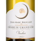 Вина Jean-Marc Brocard Chablis Grand Cru Vaudesir