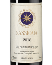 Вино Sassicaia, (132158), красное сухое, 2018 г., 0.375 л, Сассикайя цена 24990 рублей