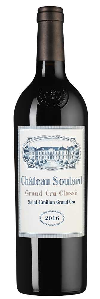 Вино Chateau Soutard, 2016, (143456), Франция, Бордо, красное, сухое, 0.75 л, Шато Сутар, цена 17490 рублей
