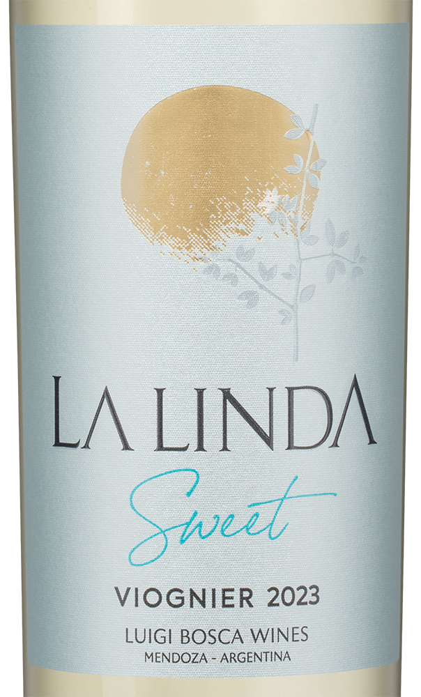 Вино La Linda Viognier, Luigi Bosca, 2023, (147502), Аргентина, Мендоса, белое, сладкое, 0.75 л, Вионье Ла Линда Свит, цена 1990 рублей