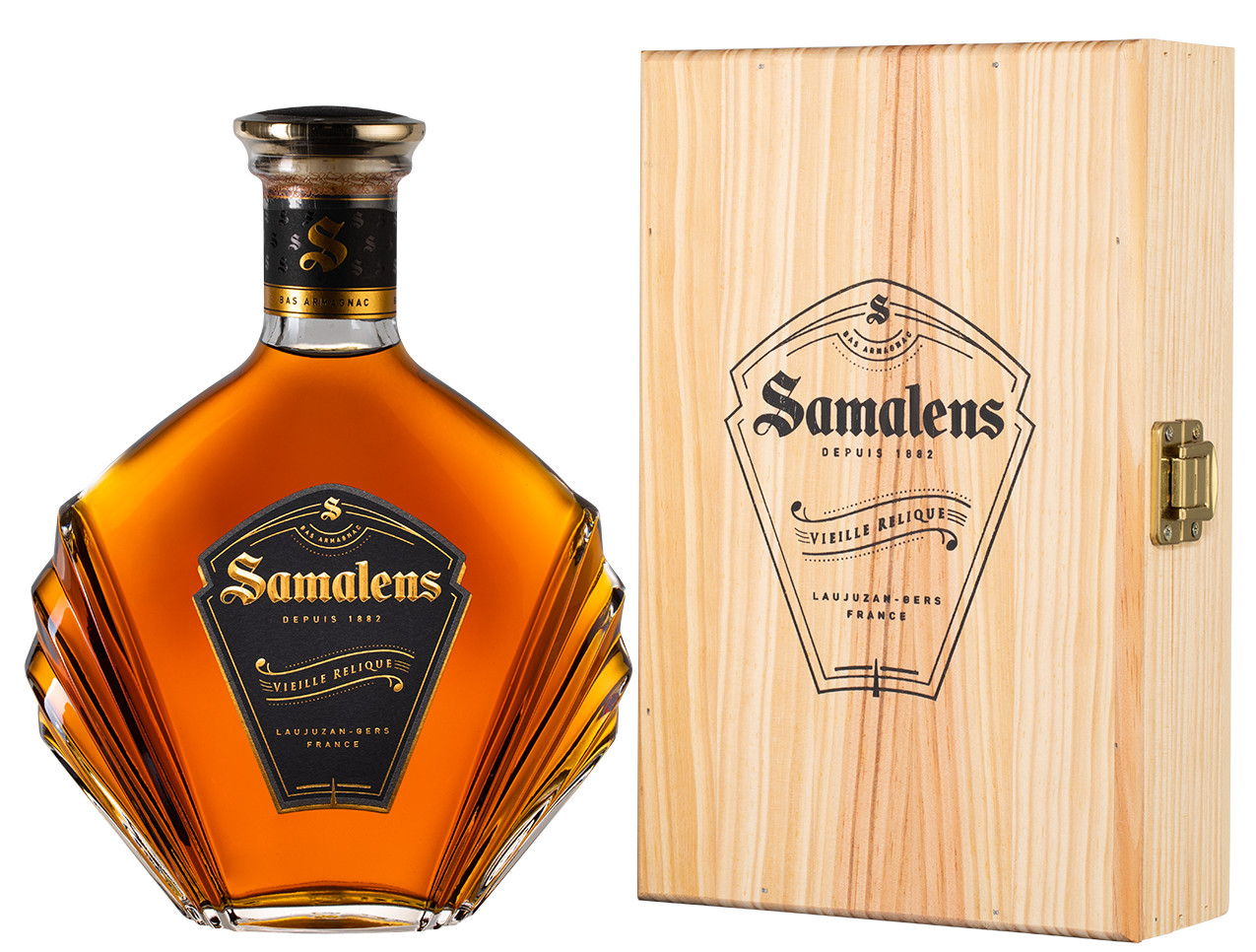 Арманьяк Samalens Bas Armagnac Vieille Relique, (99583), Франция, Арманьяк, 0.7 л, Самаленс Ба Арманьяк Вьей Релик, цена 24490 рублей