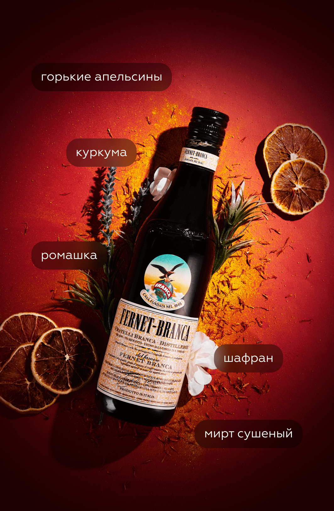 Биттер Fernet-Branca, 1л, (143154), Италия, Ломбардия, 1 л, Фернет-Бранка, цена 3990 рублей