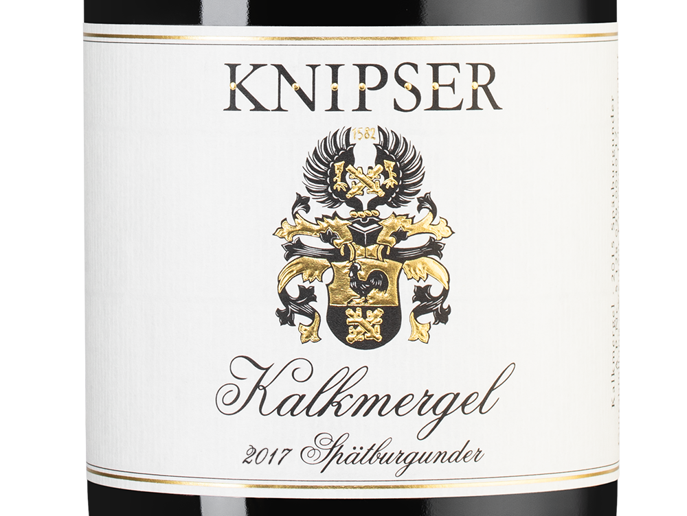 Вино Spatburgunder Kalkmergel, Knipser, 2017, (135511), Германия, Пфальц, красное, сухое, 0.75 л, Шпетбургундер Калькмергель, цена 9490 рублей