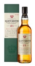 Виски Glen Keith 21 Years Old, (127124), gift box в подарочной упаковке, Шотландия, 0.7 л, Глен Кит 21 год цена 28490 рублей