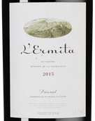 Вино 2015 года урожая L'Ermita Velles Vinyes