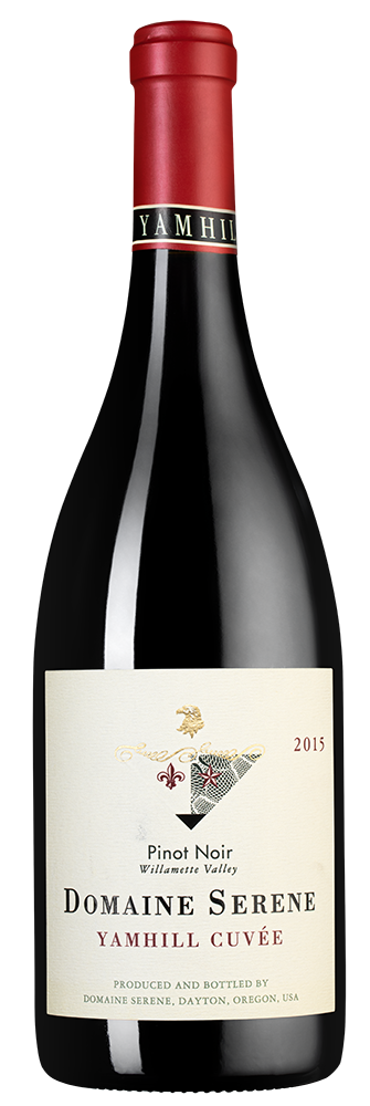 Вино Yamhill Cuvee Pinot Noir, Domaine Serene, 2015, (116246), Соединенные Штаты Америки, Орегон, красное, сухое, 0.75 л, Ямхил Кюве Пино Нуар, цена 19990 рублей