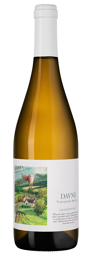 Вино Davne Chardonnay, Bodegas Manzanos, 2025, (160101), Испания, Наварра, белое, сухое, 0.75 л, Дафне Шардоне, цена 1790 рублей