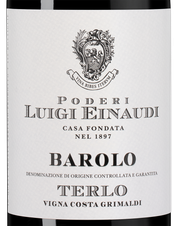 Вино Barolo Terlo Vigna Costa Grimaldi, (144174), красное сухое, 2019 г., 0.75 л, Бароло Терло Винья Коста Гримальди цена 17490 рублей