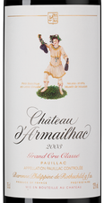 Вино Chateau d'Armailhac, (145483), красное сухое, 2003 г., 0.75 л, Шато д'Армайяк цена 27990 рублей