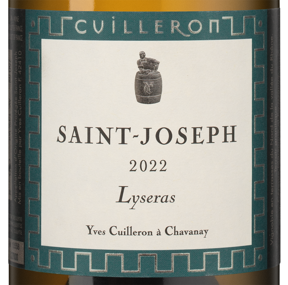 Вино Saint-Joseph Lyseras, Yves Cuilleron, 2022, (143921), Франция, Долина Роны, белое, сухое, 0.75 л, Сен-Жозеф Лизера, цена 9490 рублей