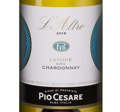 Вино L’Altro Chardonnay, (116897), белое сухое, 2018 г., 0.75 л, Л'Альтро Шардоне цена 4990 рублей