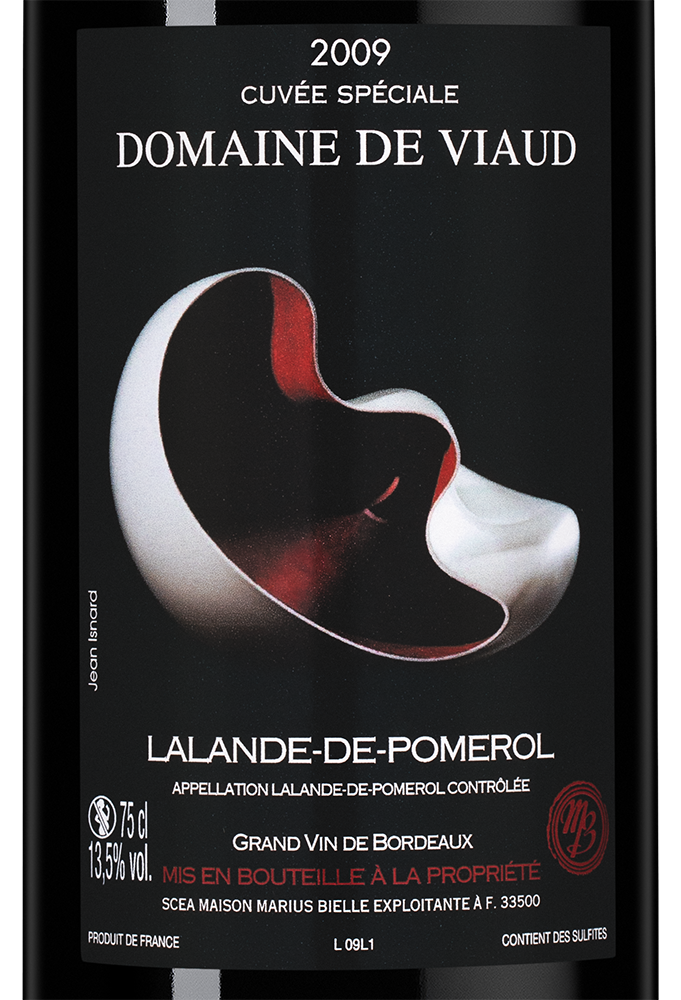 Вино Domaine de Viaud Cuvee Speciale (Lalande-de-Pomerol), 2009, (146553), Франция, Бордо, красное, сухое, 0.75 л, Домен де Вио Кюве Спесиаль, цена 12990 рублей