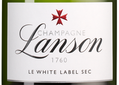 Шампанское Lanson Lanson White Label Dry-Sec в подарочной упаковке