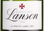 Полусухое шампанское и игристое вино Пино Нуар из Шампани Lanson White Label Dry-Sec в подарочной упаковке