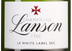 Шампанское Lanson White Label Dry-Sec в подарочной упаковке