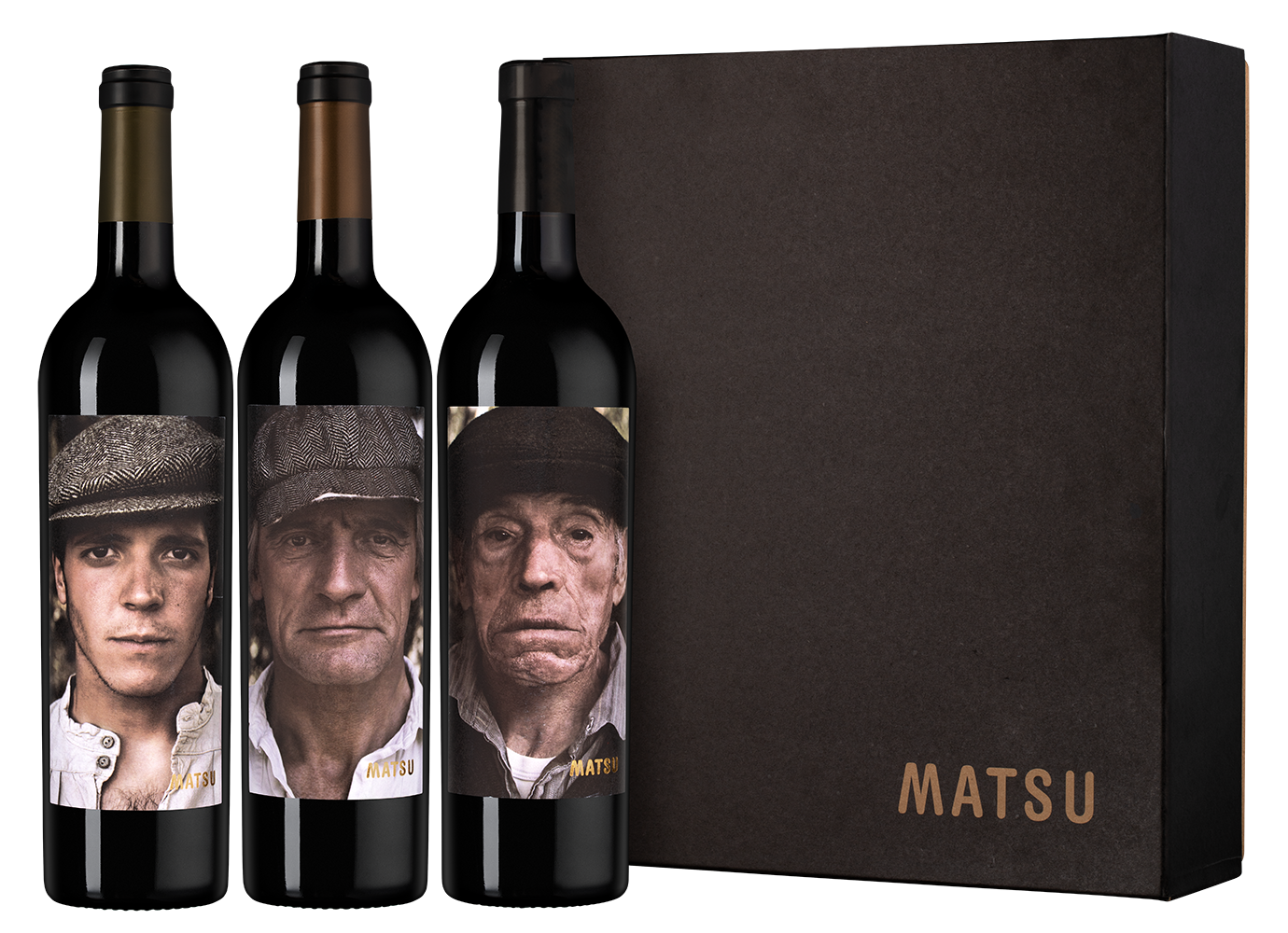 Вино в подарочном наборе Matsu: El Picaro, El Recio, El Viejo, (149734), Испания, 0.75 л, Набор вин: Матсу, цена 16490 рублей