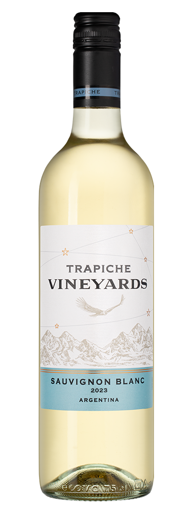 Вино Sauvignon Blanc Vineyards, Trapiche, 2023, (147083), Аргентина, Мендоса, белое, сухое, 0.75 л, Совиньон Блан Виньярдс, цена 1043 рублей