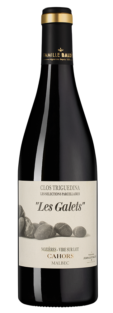 Вино Cahors Les Galets, Clos Triguedina, 2015, (154893), Франция, Юго-Запад, красное, сухое, 0.75 л, Каор Ле Гале, цена 12990 рублей
