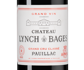 Вино Chateau Lynch-Bages, (150718), красное сухое, 2020, 0.375 л, Шато Линч-Баж цена 21490 рублей