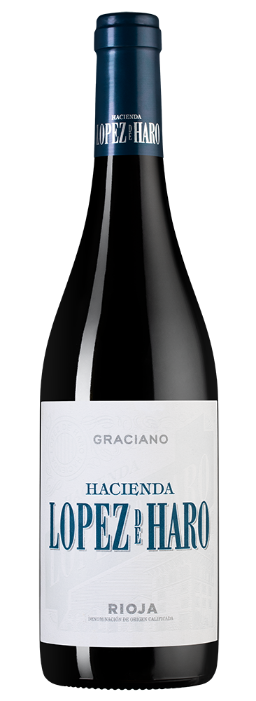 Вино Hacienda Lopez de Haro Graciano, 2021, (141169), Испания, Риоха, красное, сухое, 0.75 л, Риоха Грасиано, цена 2990 рублей