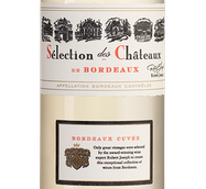 Вино с абрикосовым вкусом Selection des Chateaux de Bordeaux Blanc