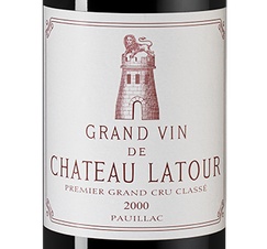 Вино Chateau Latour, (103251), красное сухое, 2000 г., 0.75 л, Шато Латур цена 364990 рублей
