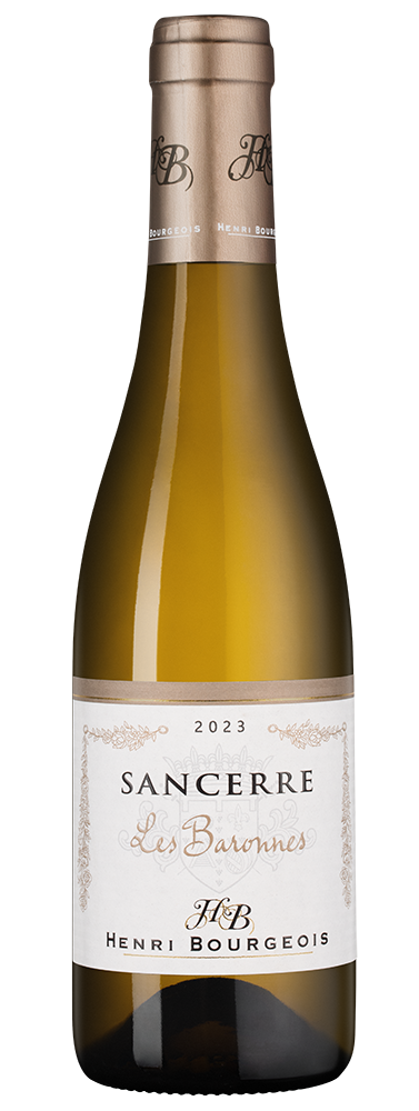 Вино Sancerre Blanc Les Baronnes, Henri Bourgeois, 2023, 0.375л, (153963), Франция, Долина Луары, белое, сухое, 0.375 л, Сансер Блан Ле Барон, цена 4490 рублей
