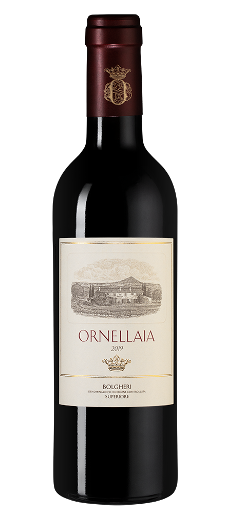 Вино Ornellaia, 2019, 0.375л, (138687), Италия, Тоскана, красное, сухое, 0.375 л, Орнеллайя, цена 39990 рублей