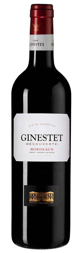 Вино Ginestet Bordeaux Rouge, Maison Ginestet, 2022, (146954), Франция, Бордо, красное, сухое, 0.75 л, Жинесте Бордо Руж, цена 2340 рублей
