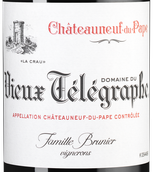 Красное сухое вино Сира Chateauneuf-du-Pape Vieux Telegraphe La Crau