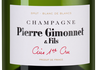 Шампанское Cuis 1-er Cru Blanc de Blancs Brut в подарочной упаковке, (145904), белое брют, 0.75 л, Кюи Премье Крю Блан де Блан Брют цена 11490 рублей