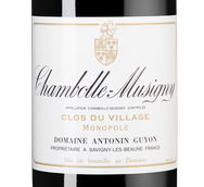 Красное вино Пино Нуар Chambolle-Musigny Clos du Village