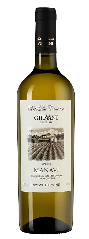 Вино Manavi, Giuaani, 2019, (133199), Грузия, Кахетия, белое, сухое, 0.75 л, Манави, цена 1990 рублей